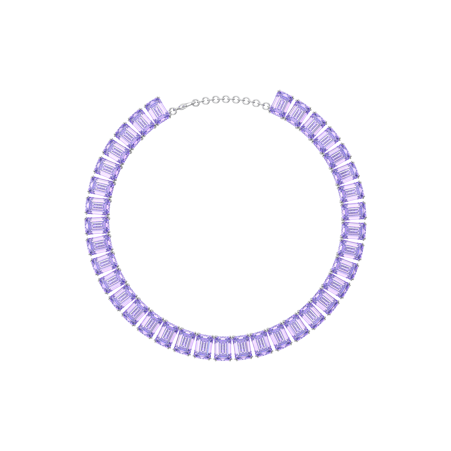 Purple Dream Necklace (Violet Amethyst Necklace)