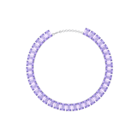 Violet Amethyst Necklace