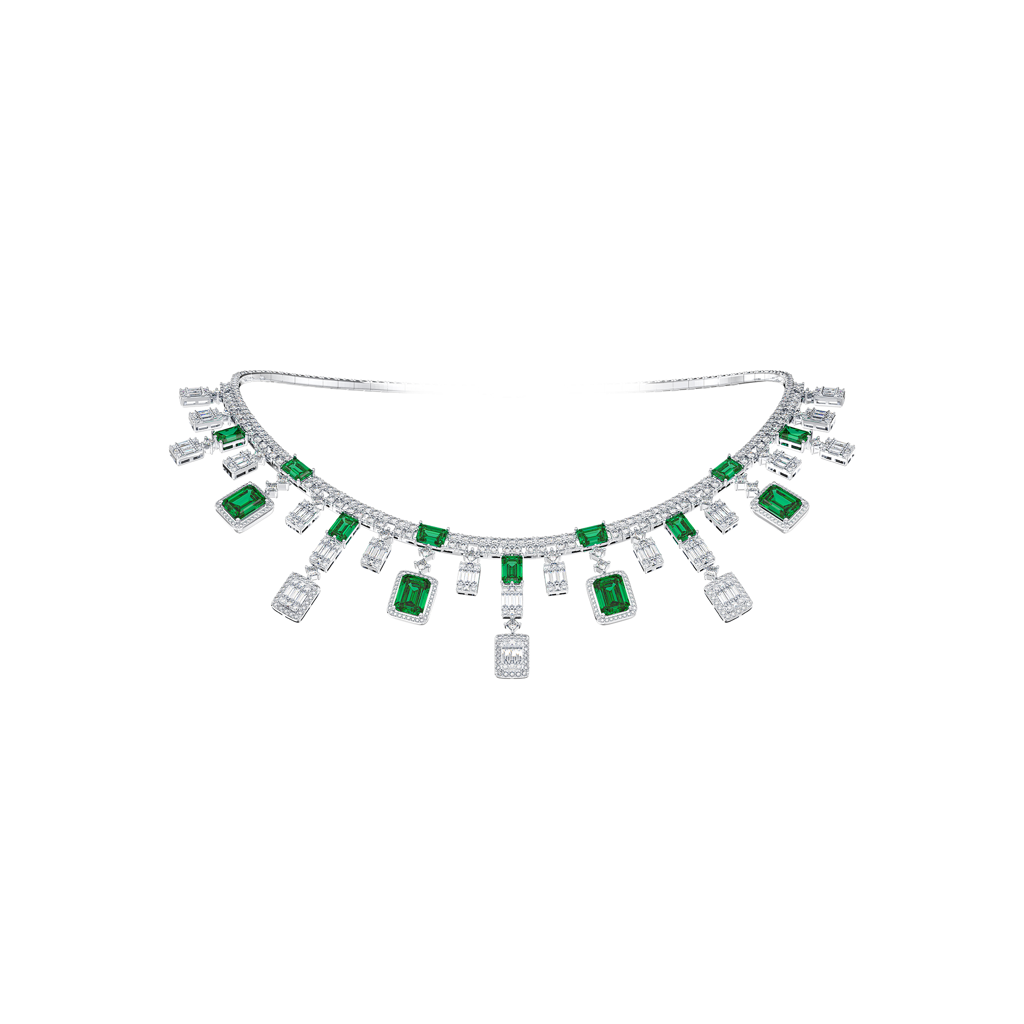 Green Luminous Necklace