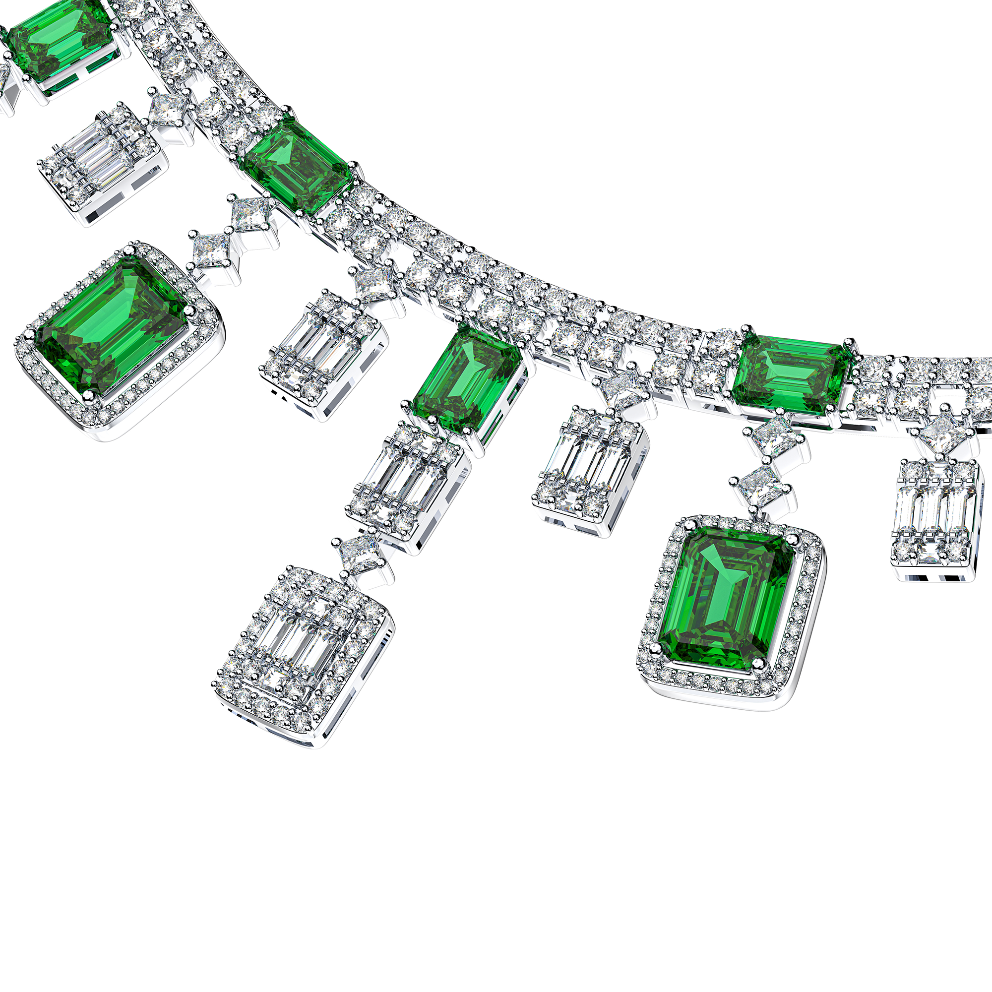 Green Luminous Necklace