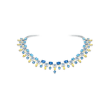 Sparklers of Summer High  Necklace