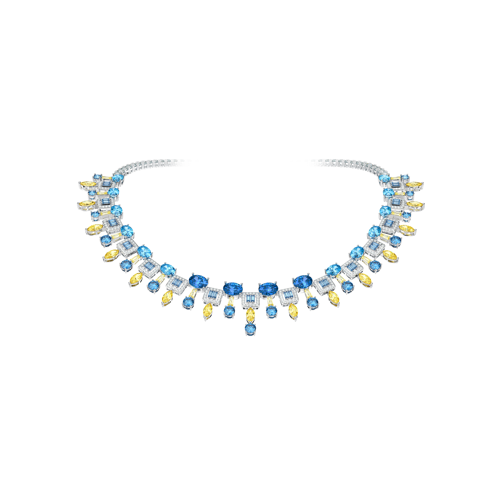 Sparklers of Summer High  Necklace