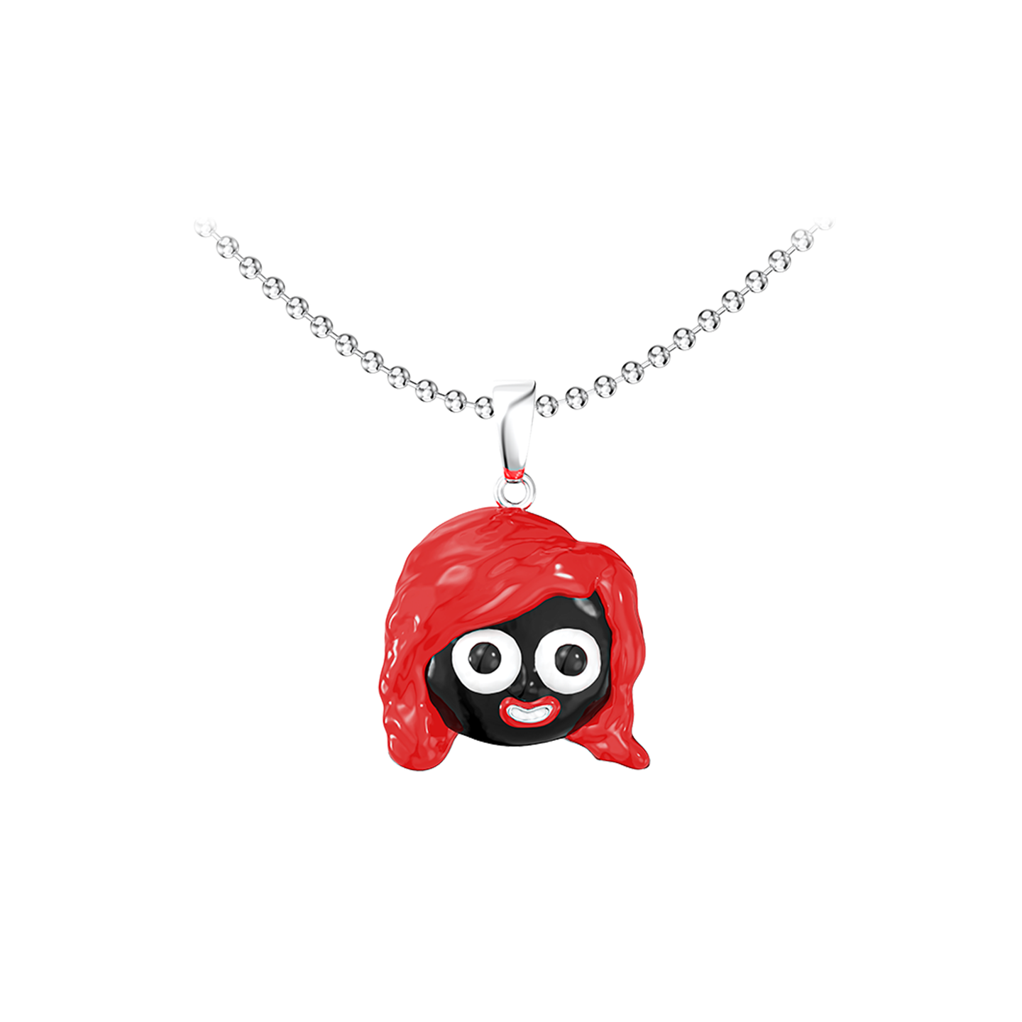 Quirky Isle  Collection – Black Quinn Playful Jewelry (Ruby Muse Pendant)