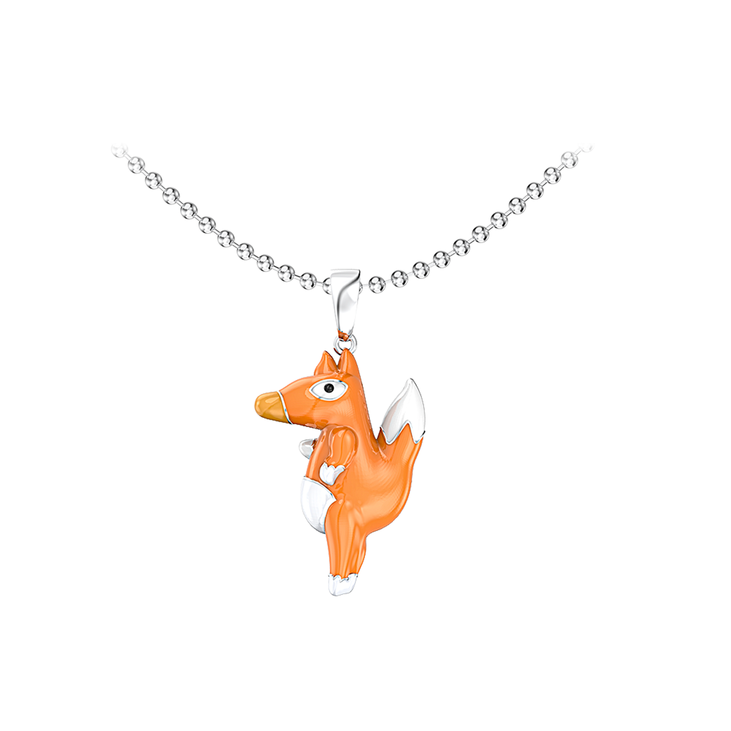 Quirky Isle Collection – Detective Foxy Playful Jewelry (Replace Playful Jewelry with 'Pendant')